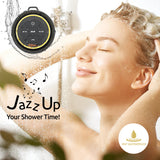 iFox iF012 Bluetooth Shower Speaker - Certified Waterproof - Wireless It Pairs Easily To All Your Bluetooth Devices - Phones, Tablets, Computer, Radio -(UPC - 820103102568)